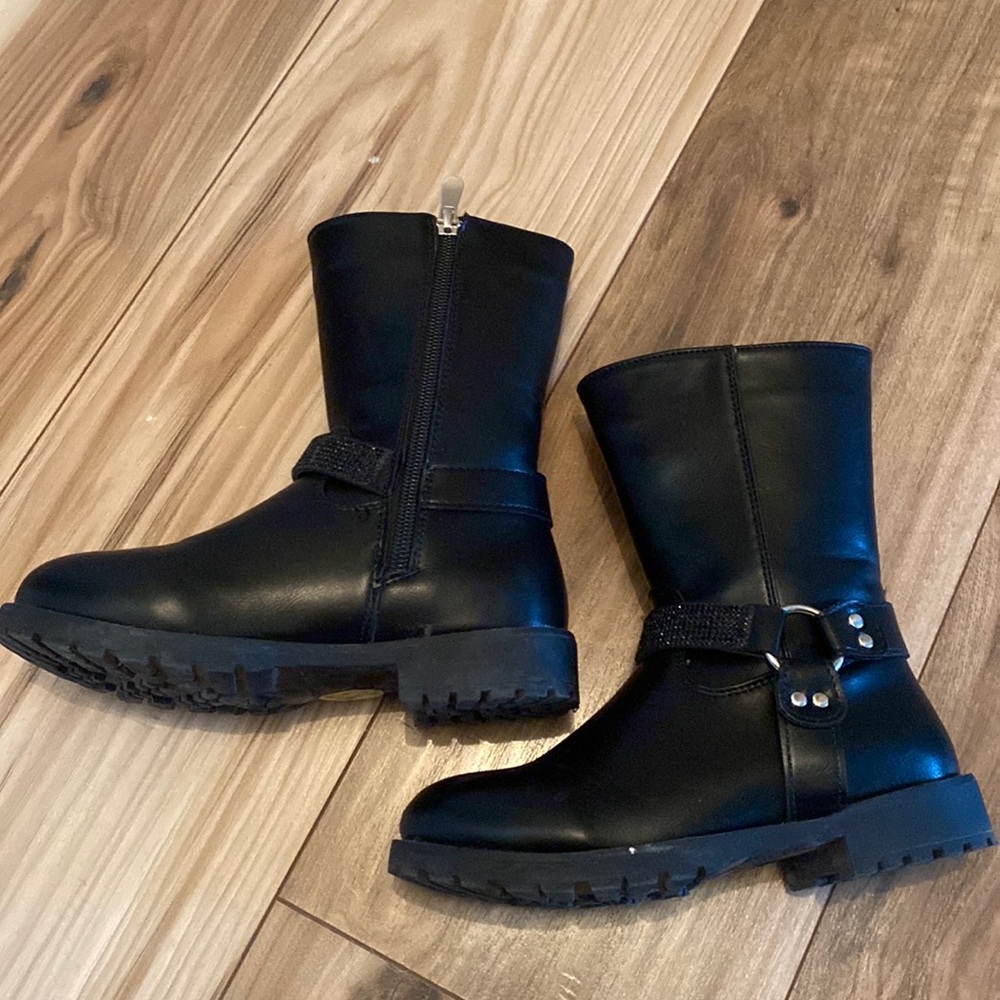 Girls Tahari Motorcycle Boots